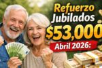 Refuerzo jubilados $53,000 abril 2026: condiciones claras, trámite en ANSES y día de acreditación
