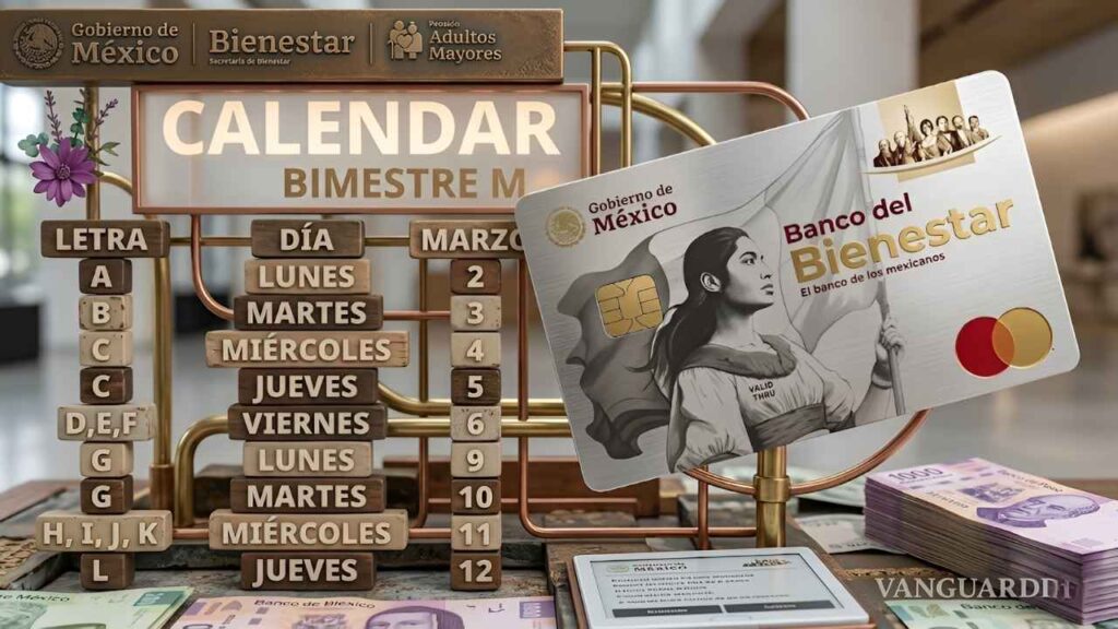 Calendario Pensión Bienestar 2026: registro por apellidos del 13 al 17 de abril